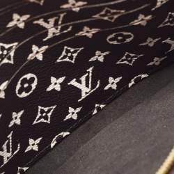 Pre Owned Louis Vuitton Black Monogram Giant Canvas Jungle Double Zip Pochette