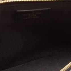 Pre Owned Louis Vuitton Black Monogram Giant Canvas Jungle Double Zip Pochette