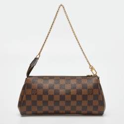 Pre Owned Louis Vuitton Damier Ebene Canvas Eva Pochette