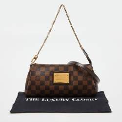Pre Owned Louis Vuitton Damier Ebene Canvas Eva Pochette