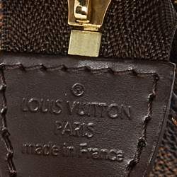 Pre Owned Louis Vuitton Damier Ebene Canvas Eva Pochette