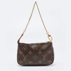 Pre Owned Louis Vuitton Monogram Canvas Mini Pochette Accessoires 
