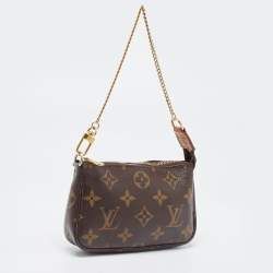Pre Owned Louis Vuitton Monogram Canvas Mini Pochette Accessoires 