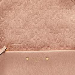 Pre Owned Louis Vuitton Rose Poudre Monogram Empreinte Leather Sorbonne Backpack