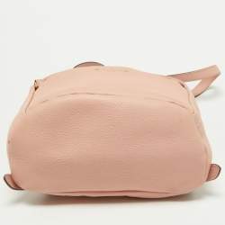 Pre Owned Louis Vuitton Rose Poudre Monogram Empreinte Leather Sorbonne Backpack