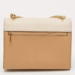 Pre Owned Louis Vuitton Arizona Quartz/Caramel Leather Mylockme Chain Bag