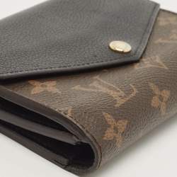 Louis Vuitton Black Monogram Canvas and Leather Pallas Wallet