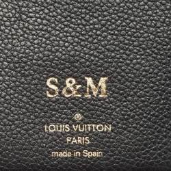 Louis Vuitton Black Monogram Canvas and Leather Pallas Wallet