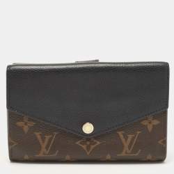 Louis Vuitton Black Monogram Canvas and Leather Pallas Wallet