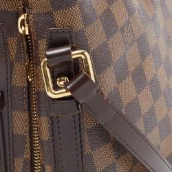 Pre Owned Louis Vuitton Damier Ebene Canvas and Leather Cabas Rivington GM Bag