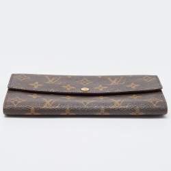 Louis Vuitton Monogram Canvas Sarah Wallet