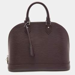 Louis Vuitton Quetsche Epi Leather Alma MM Bag Louis Vuitton