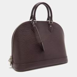 Pre Owned Louis Vuitton Quetsche Epi Leather Alma MM Bag