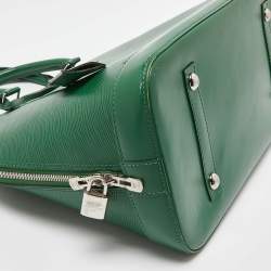 Pre Owned Louis Vuitton Menthe Epi Leather Alma GM Bag