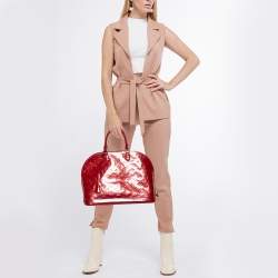 مملوكة مسبقًا Louis Vuitton Pomme D Amour Monogram Vernis Alma GM Bag