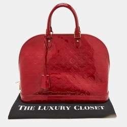 مملوكة مسبقًا Louis Vuitton Pomme D Amour Monogram Vernis Alma GM Bag