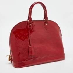 مملوكة مسبقًا Louis Vuitton Pomme D Amour Monogram Vernis Alma GM Bag