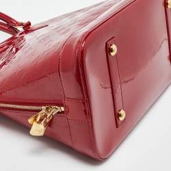 مملوكة مسبقًا Louis Vuitton Pomme D Amour Monogram Vernis Alma GM Bag