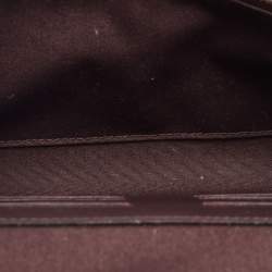 Pre Owned Louis Vuitton Amarante Monogram Vernis Rossmore MM Bag