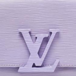Pre Owned Louis Vuitton Lilac Epi Leather Louise Summer Clutch