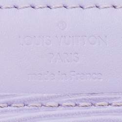 Pre Owned Louis Vuitton Lilac Epi Leather Louise Summer Clutch