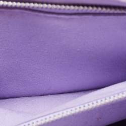 Pre Owned Louis Vuitton Lilac Epi Leather Louise Summer Clutch