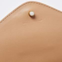 Pre Owned Louis Vuitton Noisette Leather New Wave MM Bag
