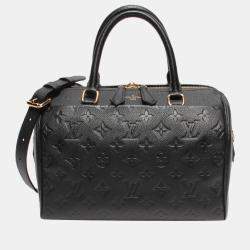 Louis Vuitton Speedy Bandouliere 25 Black in Econyl/Coated Canvas