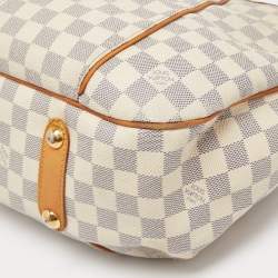 Pre Owned Louis Vuitton Damier Azur Canvas Galliera PM Bag