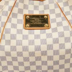 Pre Owned Louis Vuitton Damier Azur Canvas Galliera PM Bag