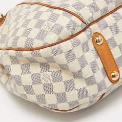 Pre Owned Louis Vuitton Damier Azur Canvas Galliera PM Bag