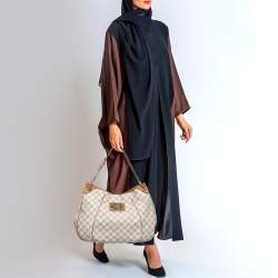 Pre Owned Louis Vuitton Damier Azur Canvas Galliera PM Bag