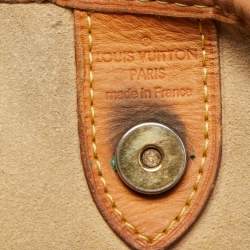 Pre Owned Louis Vuitton Damier Azur Canvas Galliera PM Bag