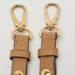 Pre Owned Louis Vuitton Camel/Black Epi Leather Twist MM Bag