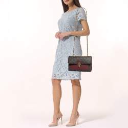 Pre Owned Louis Vuitton Raisin Monogram Canvas and Leather Victoire Bag
