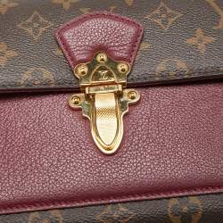 Pre Owned Louis Vuitton Raisin Monogram Canvas and Leather Victoire Bag