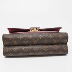 Pre Owned Louis Vuitton Raisin Monogram Canvas and Leather Victoire Bag