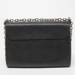 Pre Owned Louis Vuitton Black Epi Leather Twist MM Bag