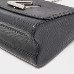 Pre Owned Louis Vuitton Black Epi Leather Twist MM Bag
