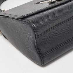 Pre Owned Louis Vuitton Black Epi Leather Twist MM Bag