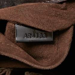 Pre Owned Louis Vuitton Monogram Canvas and Python Limited Edition Etoile Exotique MM Bag