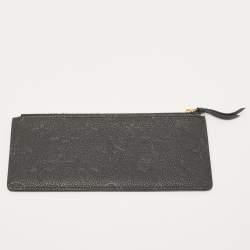 Louis Vuitton Black Empreinte Leather Josephine Wallet