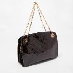 Louis Vuitton Amarante Monogram Vernis Virginia MM Bag              