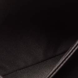 Pre Owned Louis Vuitton Black Leather Lockme II Top Handle Bag