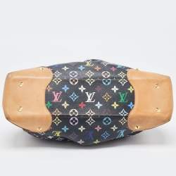 Pre Owned حقيبة لوي فيتون جودي كانفاس مونوغرامي متعددة الألوان سوداء كبيرة