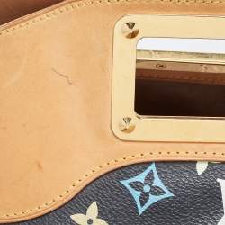 Pre Owned حقيبة لوي فيتون جودي كانفاس مونوغرامي متعددة الألوان سوداء كبيرة