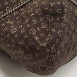 Pre Owned Louis Vuitton Fusain Monogram Idylle Canvas Elegie Bag