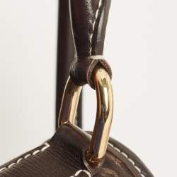 Pre Owned Louis Vuitton Fusain Monogram Idylle Canvas Elegie Bag