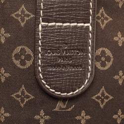 Pre Owned Louis Vuitton Fusain Monogram Idylle Canvas Elegie Bag