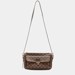 LOUIS VUITTON LOUIS VUITTON Rivington PM Shoulder Tote Bag N41157 Damier  Ebene Used LV N41158